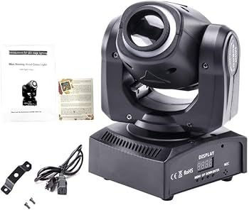 Amazon | U`King 50W ムービングヘッドライト ステージライト LED 舞台